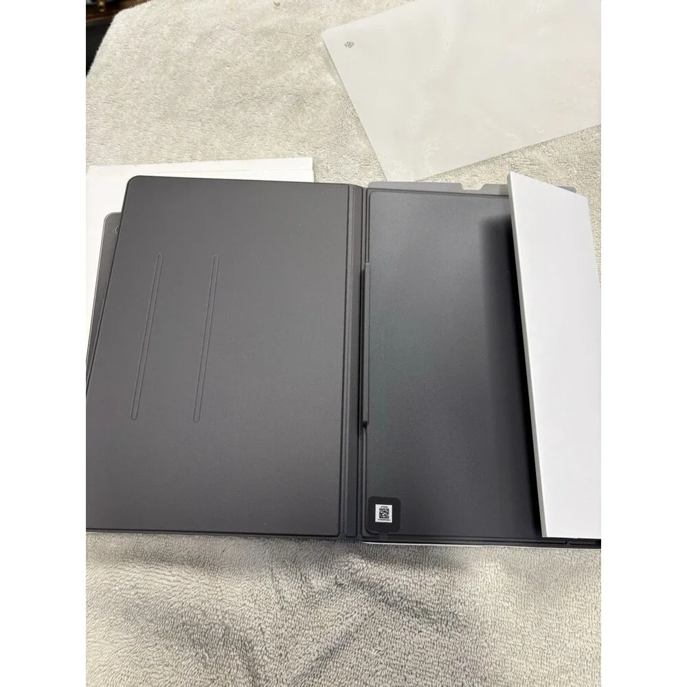 Samsung Galaxy Tab A8 Book Cover Case EF-BX200 10.5” Genuine OEM Gray Open Box